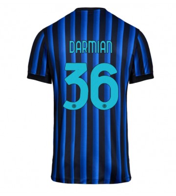 Inter Milan Matteo Darmian #36 Primera Equipación 2025-26 Manga Corta